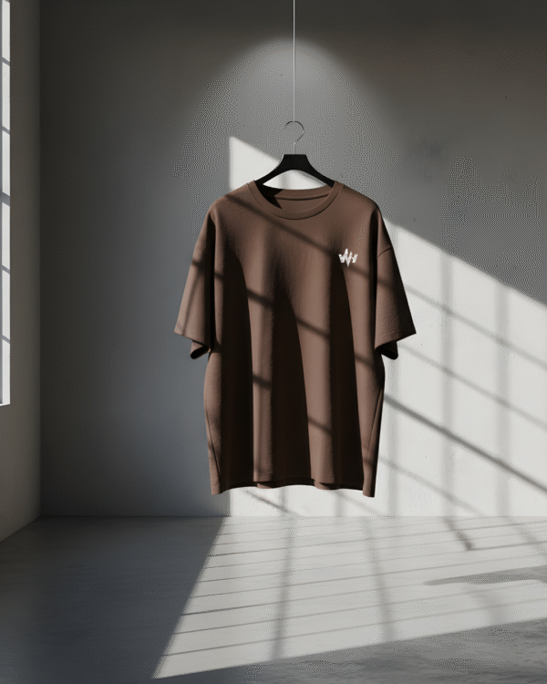 Main Character Oversized Tee ( Black and White ) – WolfHood